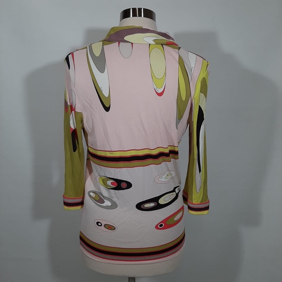 Emilio Pucci abstract pattern top 42 - Picture 9 of 16